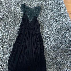 Black summer dress